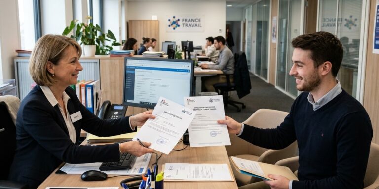 attestation de travail
